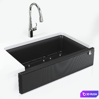 Kitchen Sink KOHLER Cairn 3D Model Vray, Corona