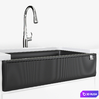 Kitchen Sink KOHLER Cairn 3D Model Vray, Corona
