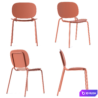 SCAB DESIGN Si-Si (2 chairs set) 3D Model Corona