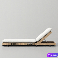CAICOS CHAISE 3D Model Corona