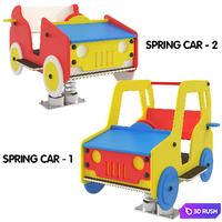 Spring rockers. Set 2 3D Model Vray, Corona