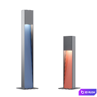 LED Park Lighting Stolb Park RAMP 3D Model Corona
