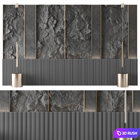 Headboard 3D Model Corona