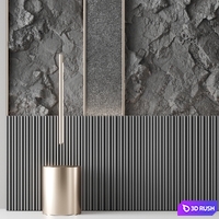 Headboard 3D Model Corona