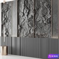 Headboard 3D Model Corona