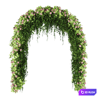 Wedding arch 02 3D Model Vray