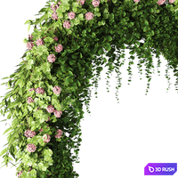 Wedding arch 02 3D Model Vray
