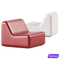 Garden Chair 356 by Diabla / Garden chair 3D Model Corona