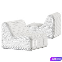 Garden Chair 356 by Diabla / Garden chair 3D Model Corona