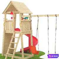 Game_complex_Belvedere_1_04 3D Model Vray