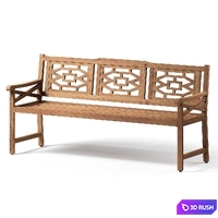 OVE Malay Bench 72 3D Model Corona