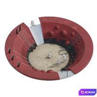 Playground 3D Model Corona
