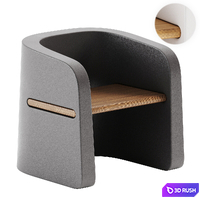 Talea Chair by Plust / Garden chair 3D Model Corona