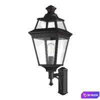 Roger Pradier Outdoor wall lamp Vosges 3D Model Corona