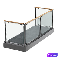 Railing 67 3D Model Corona
