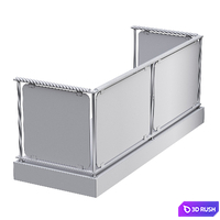 Railing 67 3D Model Corona