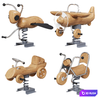 Baby swing 3D Model Corona