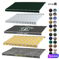 awning kitbash vol 22 3D Model Vray, Corona