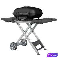 Napoleon TravelQ Grill 3D Model Vray, Corona