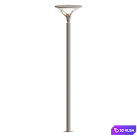 Kipp Post 3D Model Corona