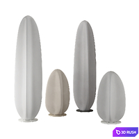 Outdoor lamp Malè from Talenti 3D Model Corona