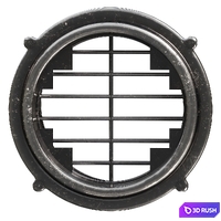 Vents 3D Model Vray, Corona