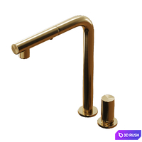 Lusso Cubo Sink S 3D Model Vray, Corona