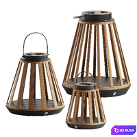 Sonora Outdoor Solar Lamp, Pottery Barn 3D Model Vray, Corona