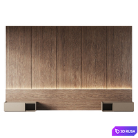 Headboard 7 3D Model Corona