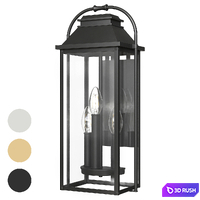 Visual Comfort Wellsworth Outdoor Wall Light 3D Model Vray, Corona