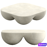 Colba garden coffee table by Kavehome 3D Model Vray, Corona