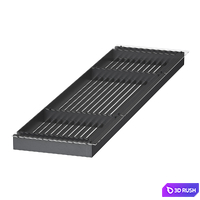 Slatted canopy canopy aluminum structure designer 3D Model Vray, Corona