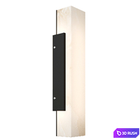 Alabaster Wall Sconce 3D Model Vray