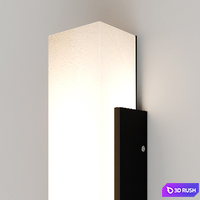 Alabaster Wall Sconce 3D Model Vray