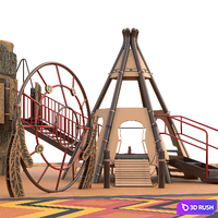 Playground 3D Model Corona