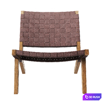 DE LA ESPADA 128 Lounge Chair 3D Model Corona