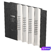Mailboxes SET 2 3D Model Corona