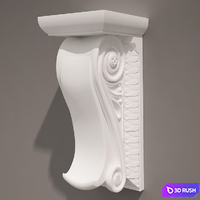Holder Antique Style 8 3D Model Vray
