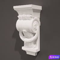 Holder Antique Style 4168 3D Model Vray