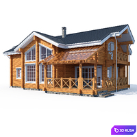 House v4 3D Model Vray