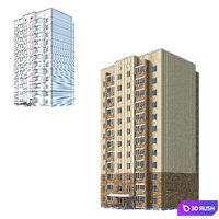 Building 3D Model Vray