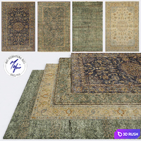 Carpets from Mafi international rugs 3D Model Vray