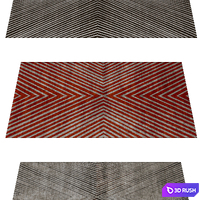 Be There A Hand Knotted Tibetan Rug 3D Model Vray