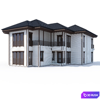 ABS House V11 3D Model Vray