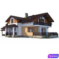ABS House V22 3D Model Vray