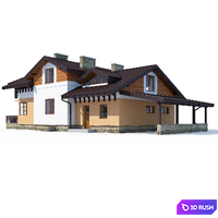 ABS House V22 3D Model Vray