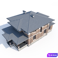ABS House V77 3D Model Vray