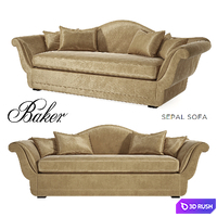 SEPAL SOFA BAKER CLASSICS 3D Model Vray