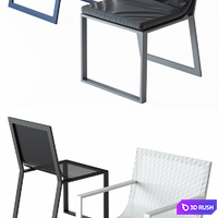 GANDIABLASCO / Blau chair 3D Model Vray