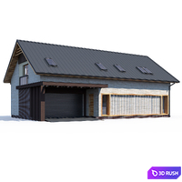 ABS House V132 3D Model Vray